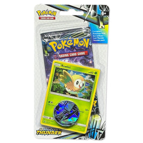 Pokemon Produkte Lost Thunder: 1-Pack Blister Rowlet/ Salandit