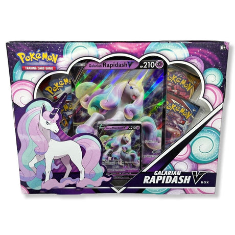 Pokemon Galarian Rapidash V Box