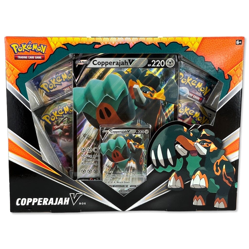 Pokemon Copperajah V Box (6) outlet in total