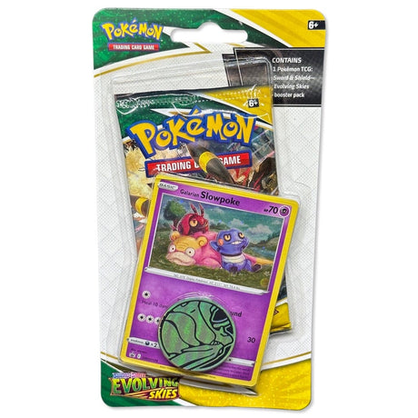 Pokemon Evolving Skies: 1-Pack Blister Eevee/ Galarian Slowbro