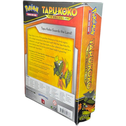 Pokemon Tapu Koko Pin Collection Box