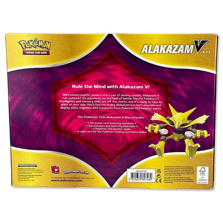 Pokemon Alakazam V Box