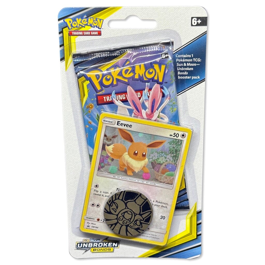 Pokemon Unbroken Bonds: 1-Pack Blister Pikachu/ Eevee