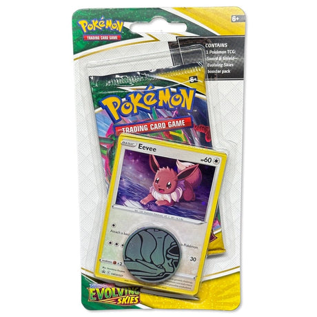 Pokemon Evolving Skies: 1-Pack Blister Eevee/ Galarian Slowbro