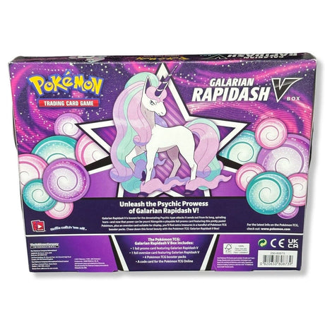 Pokemon Galarian Rapidash V Box