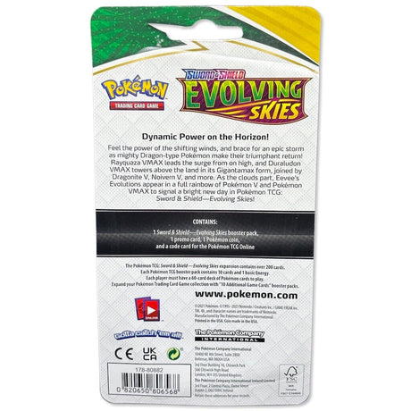 Pokemon Evolving Skies: 1-Pack Blister Eevee/ Galarian Slowbro