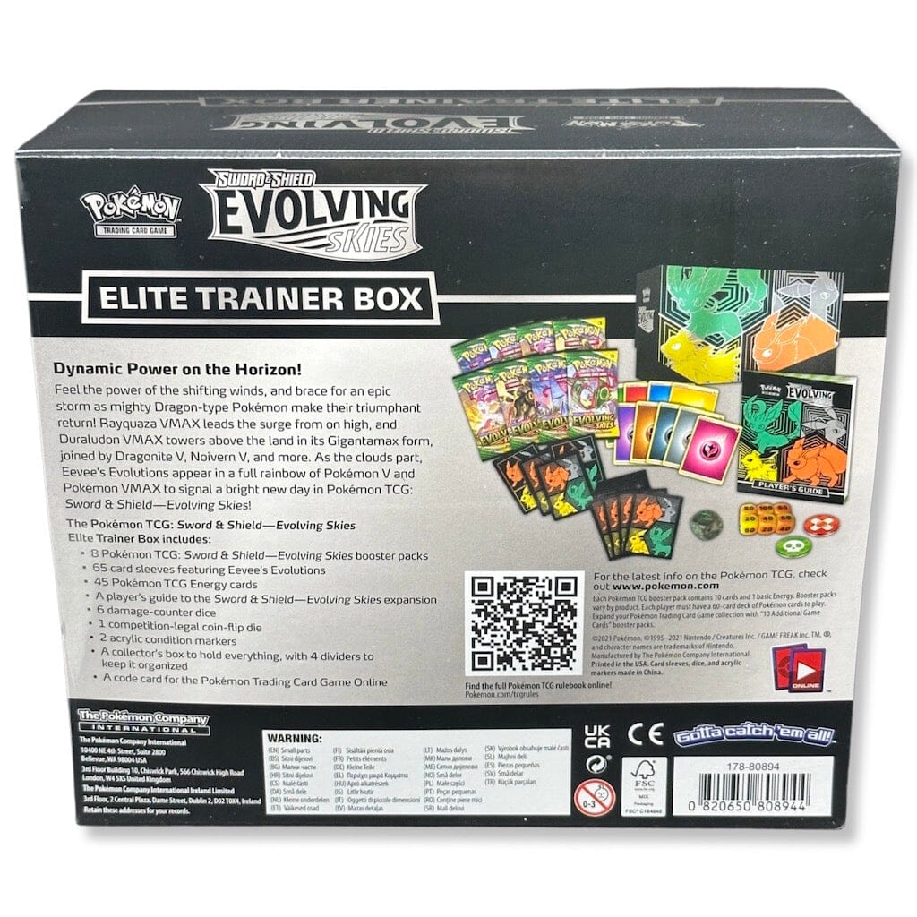 Pokemon Evolving Skies - Elite Trainer Box - buy now - CardsRfun