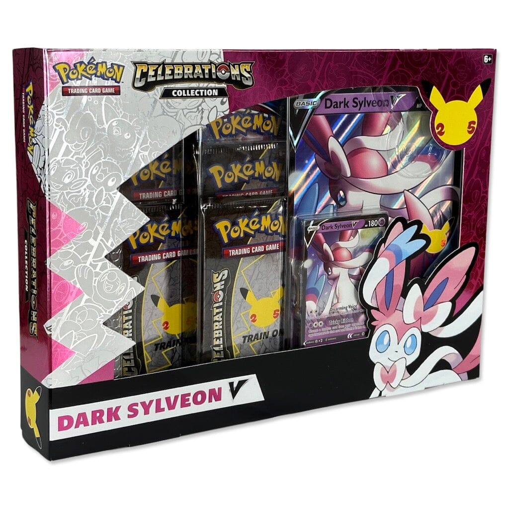 Pokemon 3 Celebrations Collection Dark Sylveon V box hotsell