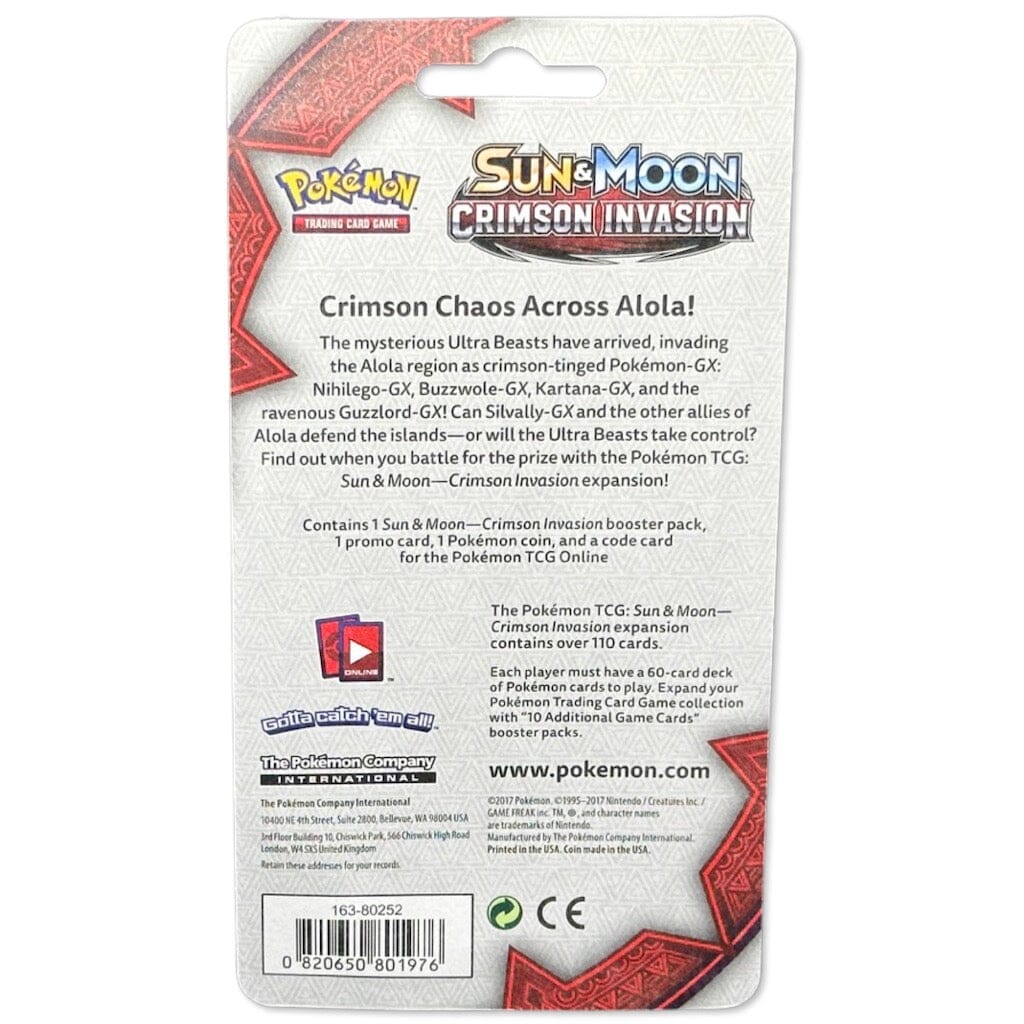 Pokemon Crimson Invasion: 1-Pack Blister Golisopod/ Dhelmise