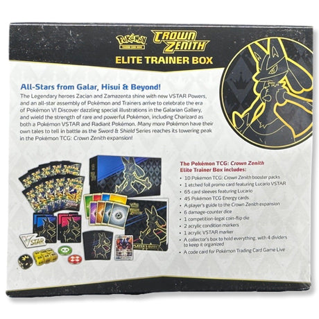 Pokemon Crown Zenith - Elite Trainer Box